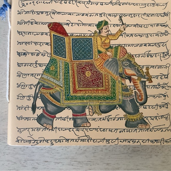 India World Traveler Elephant Notebook Journal - Picture 3 of 7